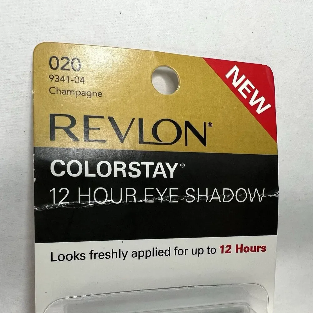 Revlon ColorStay 12 Hour Eye Shadow Champagne Discontinued .08oz
